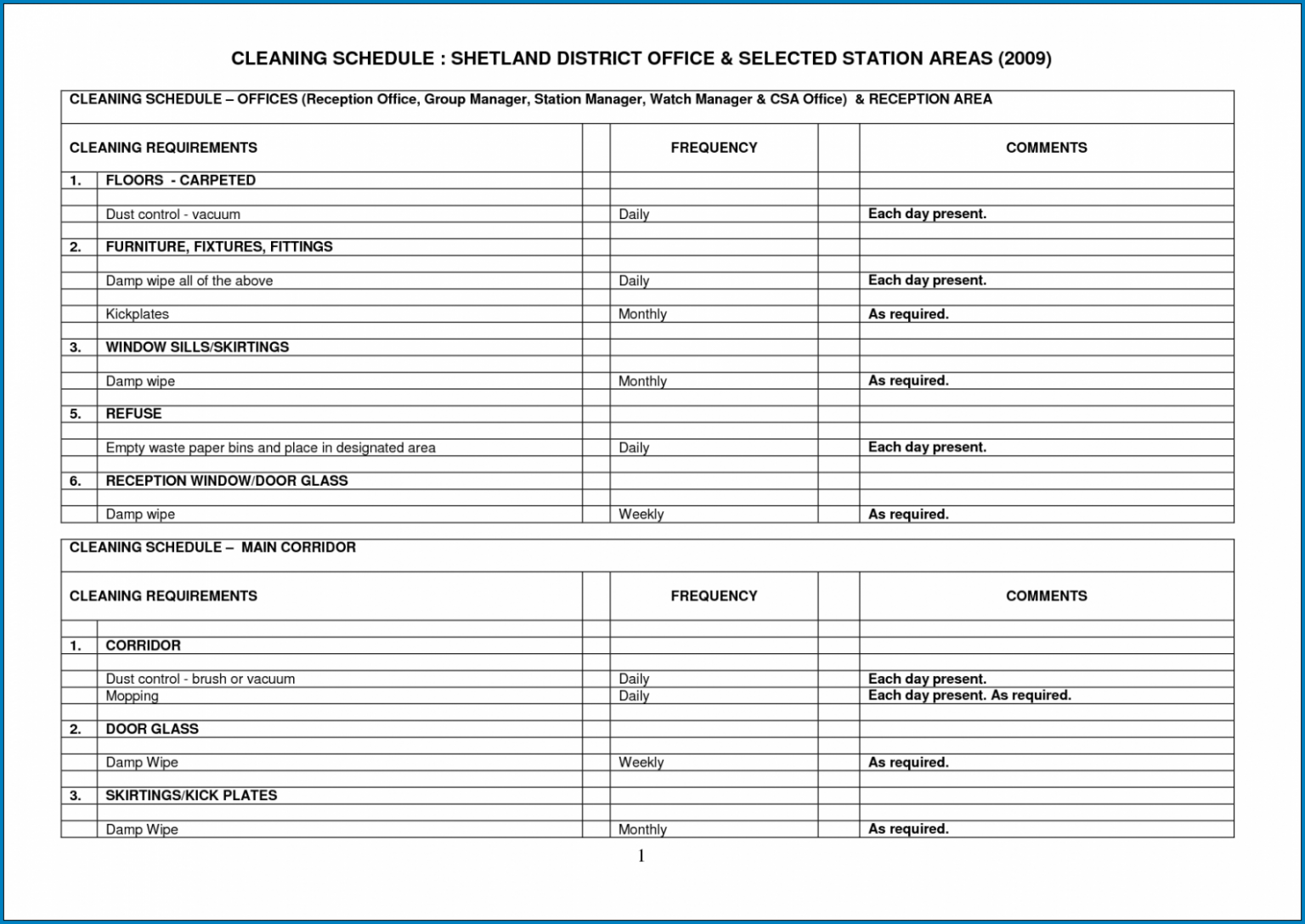 √ Free Printable Daycare Cleaning Checklist Template | Checklist Templates