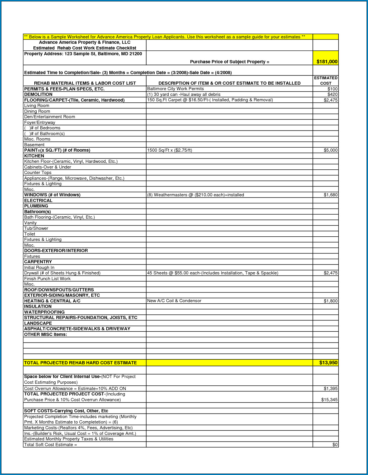  Free Printable Kitchen Remodel Checklist Template Checklist Templates