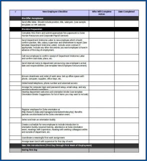 √ Free Printable New Employee Onboarding Checklist Template | Checklist ...