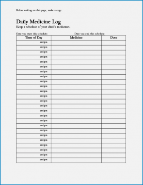 √ Free Printable Caregiver Daily Checklist Template | Checklist Templates