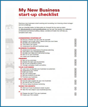 √ Free Printable Startup Business Checklist Template | Checklist Templates